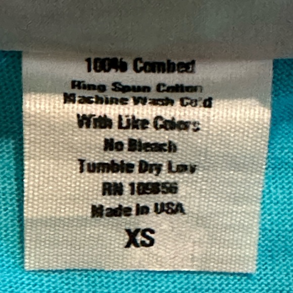 Haley and the Hound Amelia T-Shirt Dress - Turtle - blue and orange - XS NEW - Picture 3 of 7